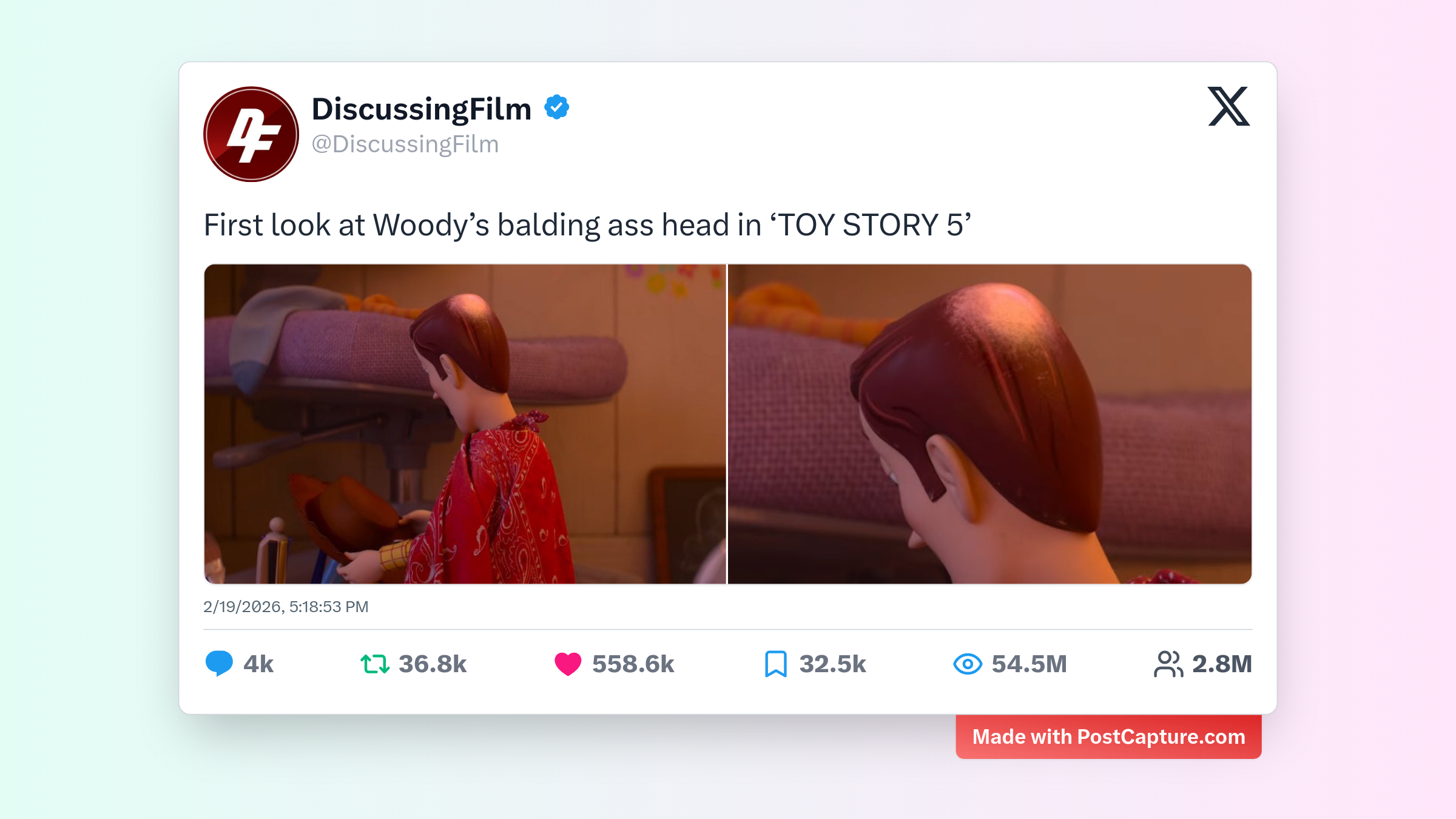 Rank 3 - @DiscussingFilm