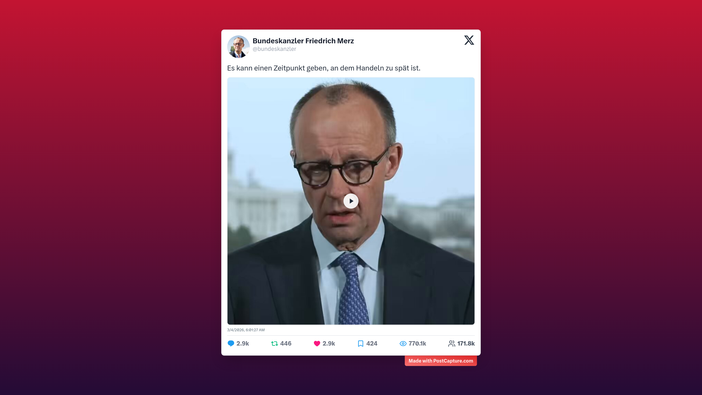 Rank 2 - @bundeskanzler