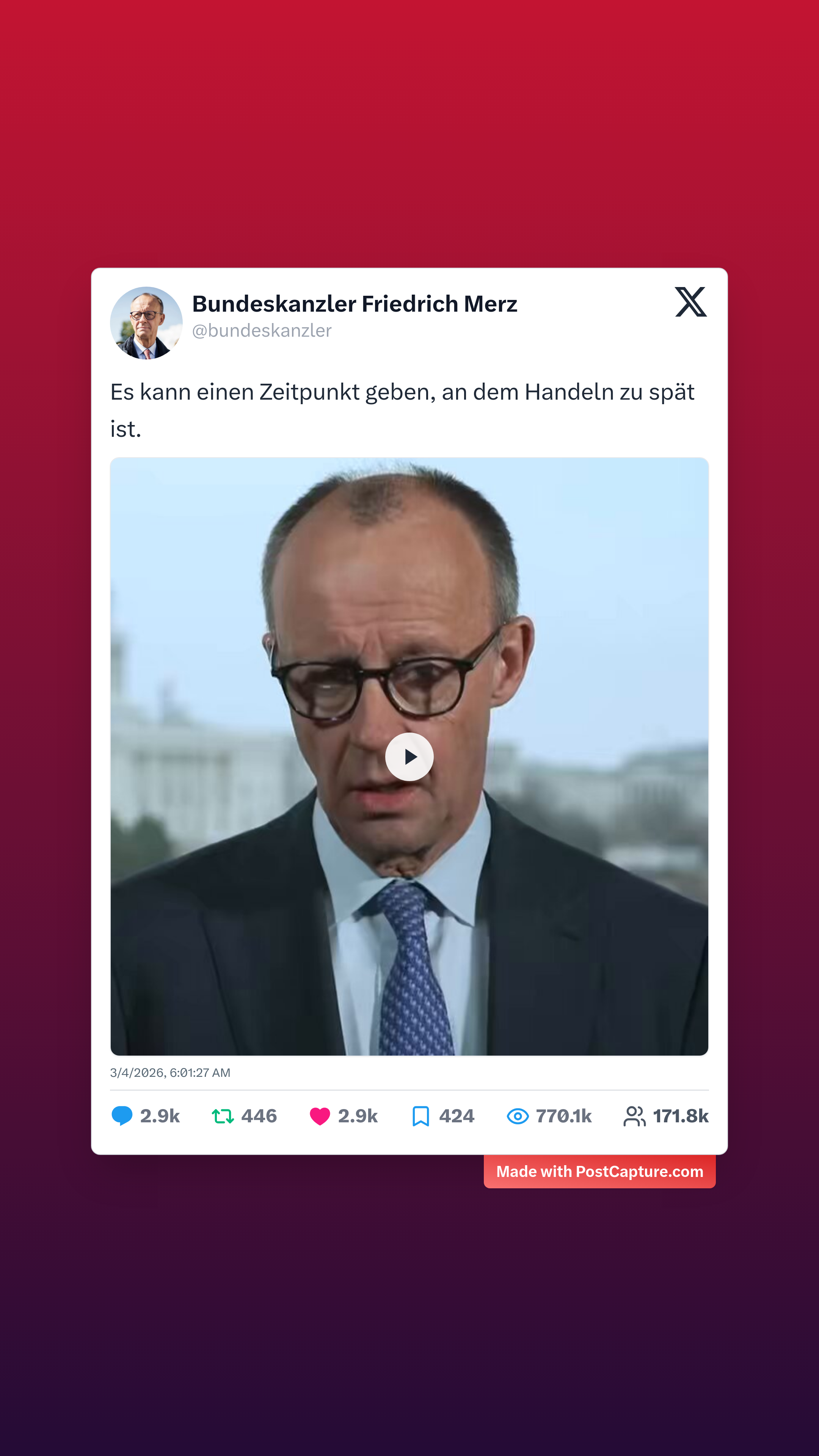 Rank 2 - @bundeskanzler