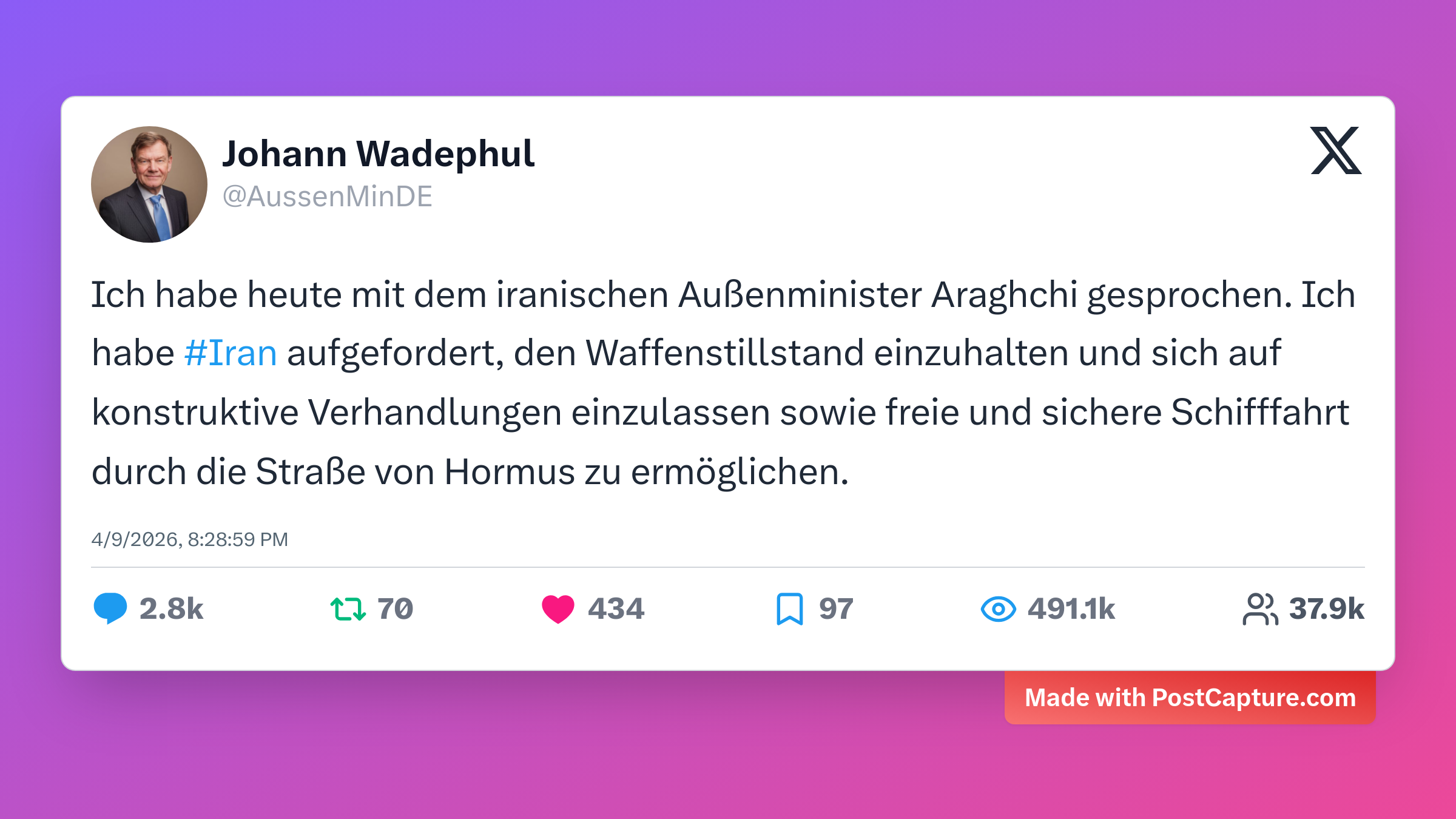 Rank 3 - @AussenMinDE