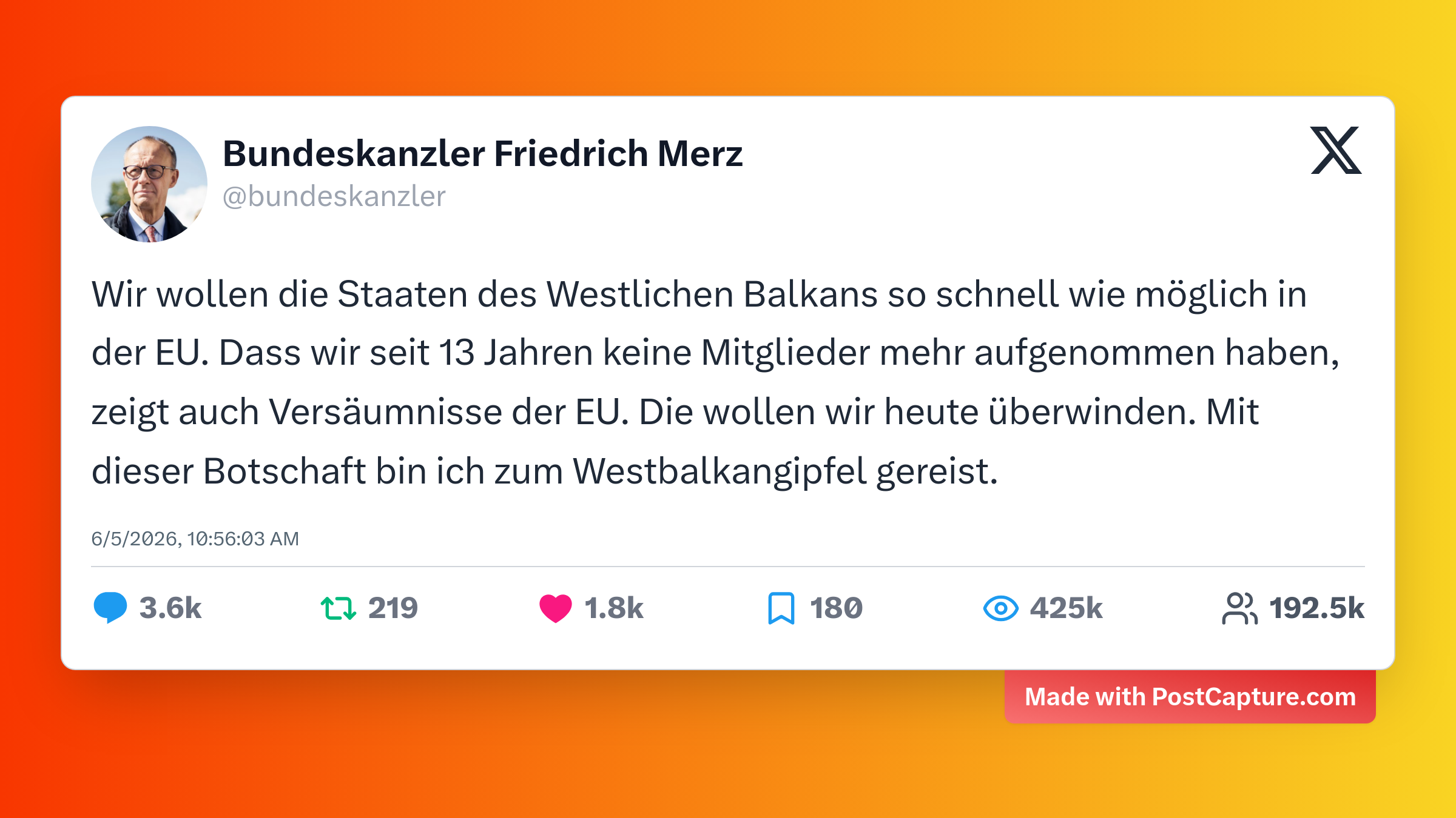 Rank 2 - @bundeskanzler
