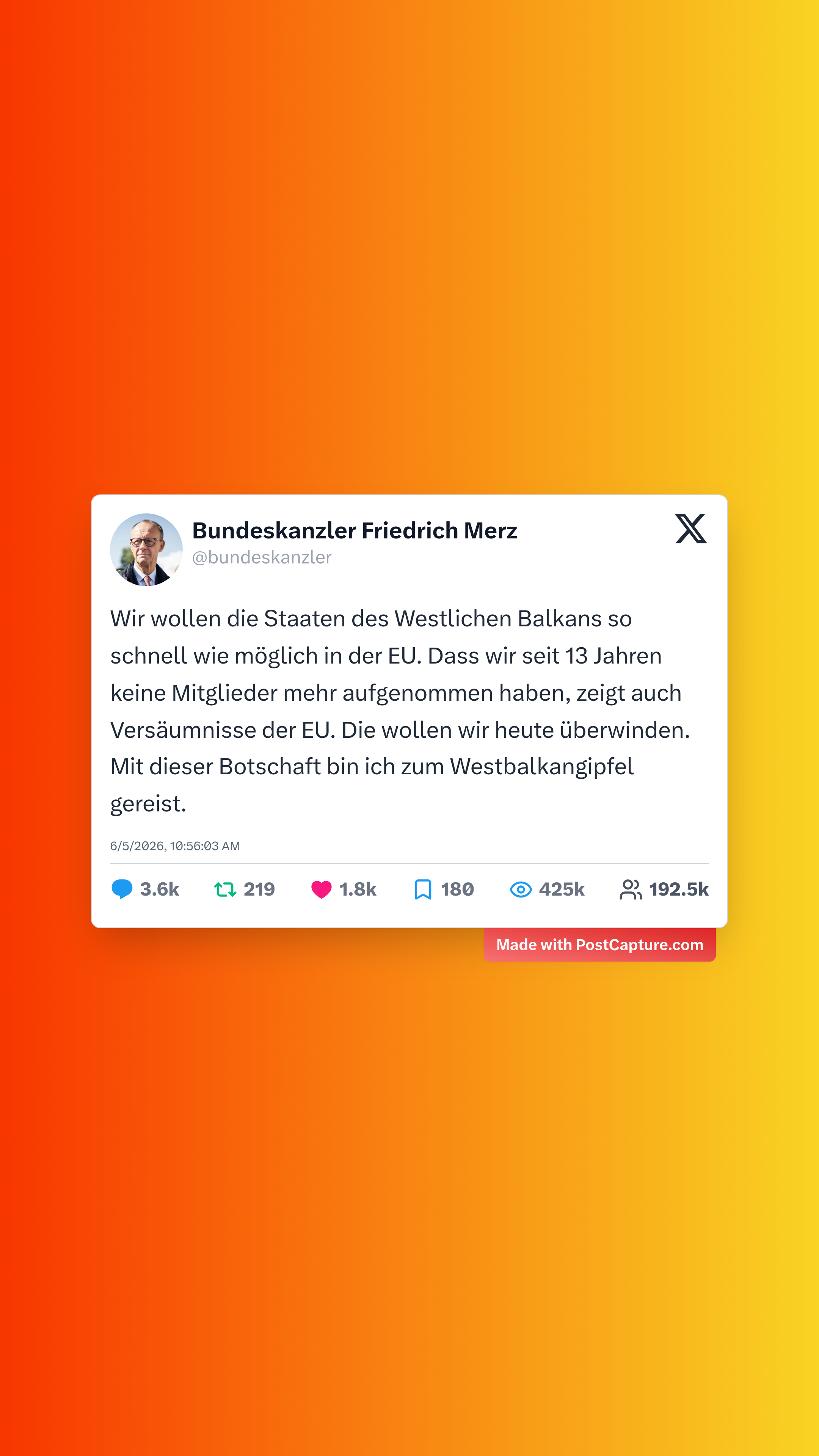 Rank 2 - @bundeskanzler