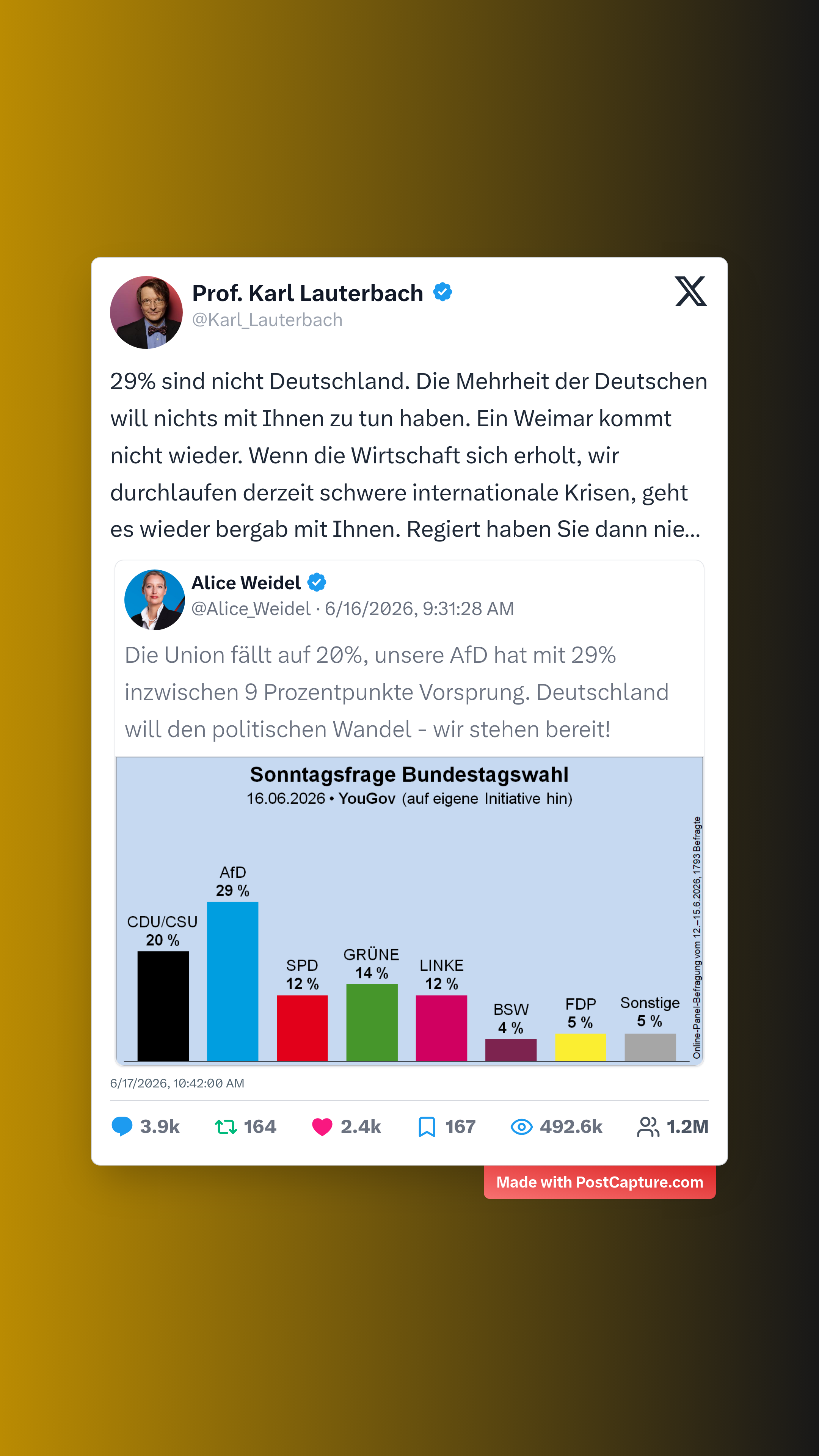 Rank 2 - @Karl_Lauterbach