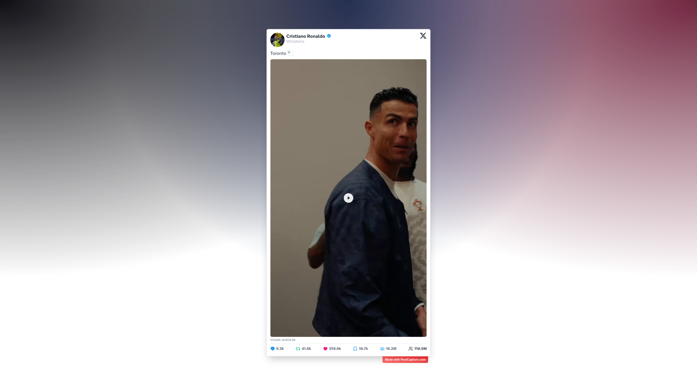 Rank 2 - @Cristiano