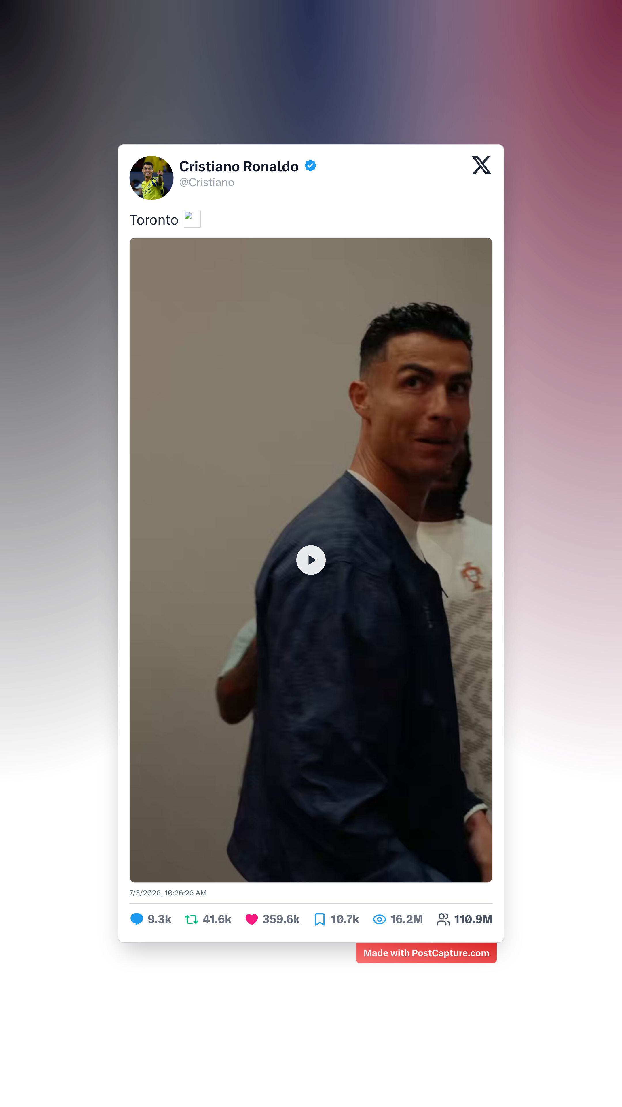 Rank 2 - @Cristiano